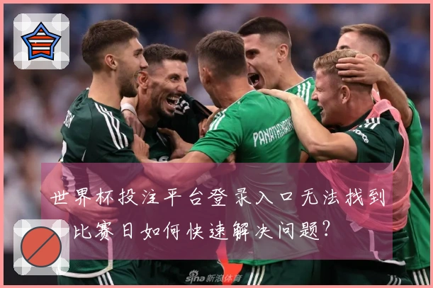 世界杯投注平台登录入口无法找到，比赛日如何快速解决问题？